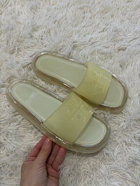 Tory  Burch Bubble Jelly Slide Sandal - Size 7